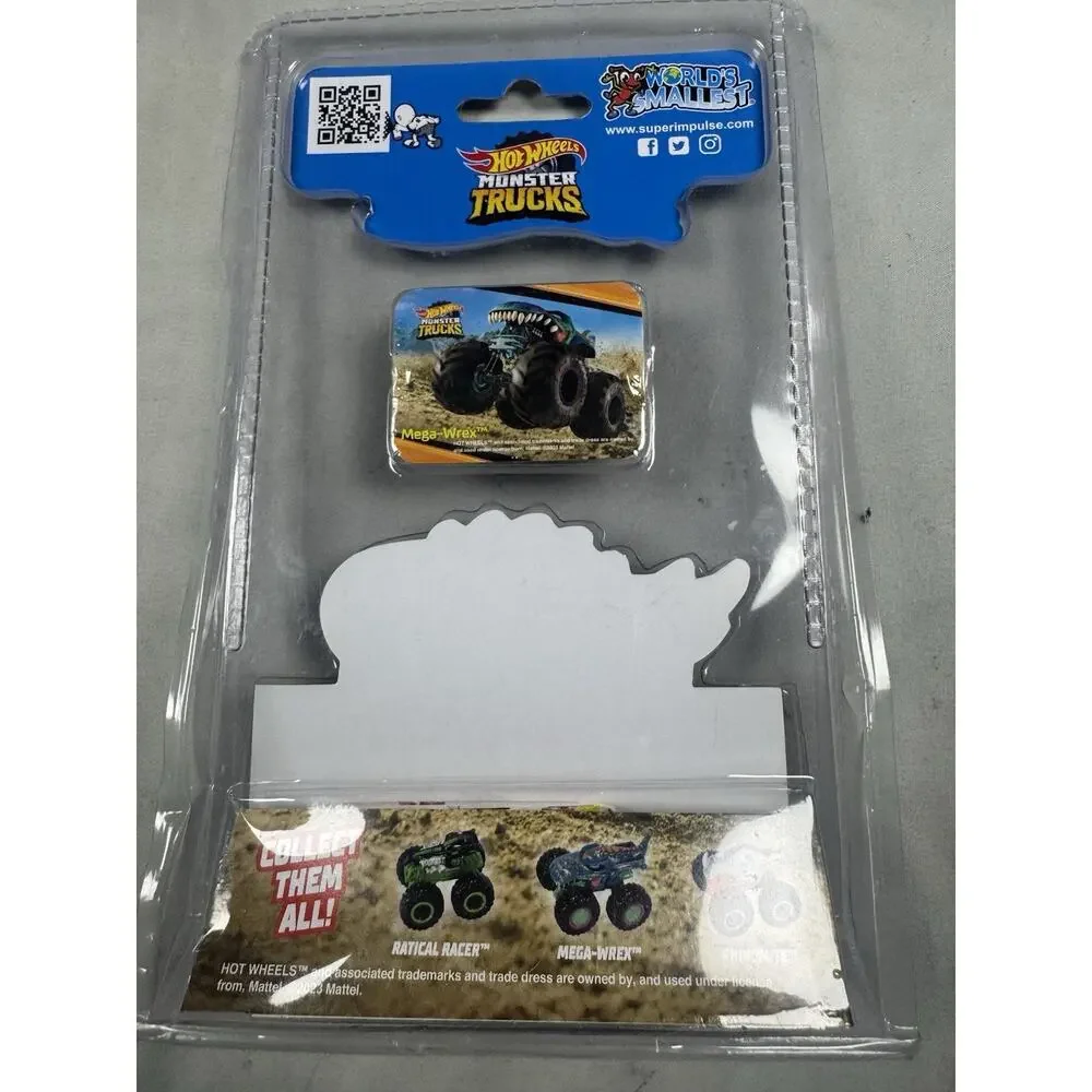 World’s Smallest Hot Wheels Monster Trucks Mega-Wrex #5076 New Sealed Toy